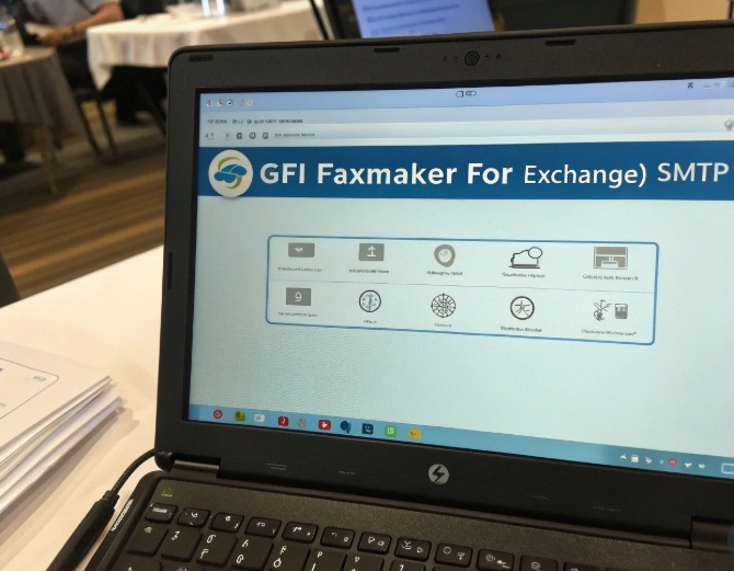 27 July,2015 GFI FAXmaker for Exchange/SMTP係領先的網絡傳真服務器 