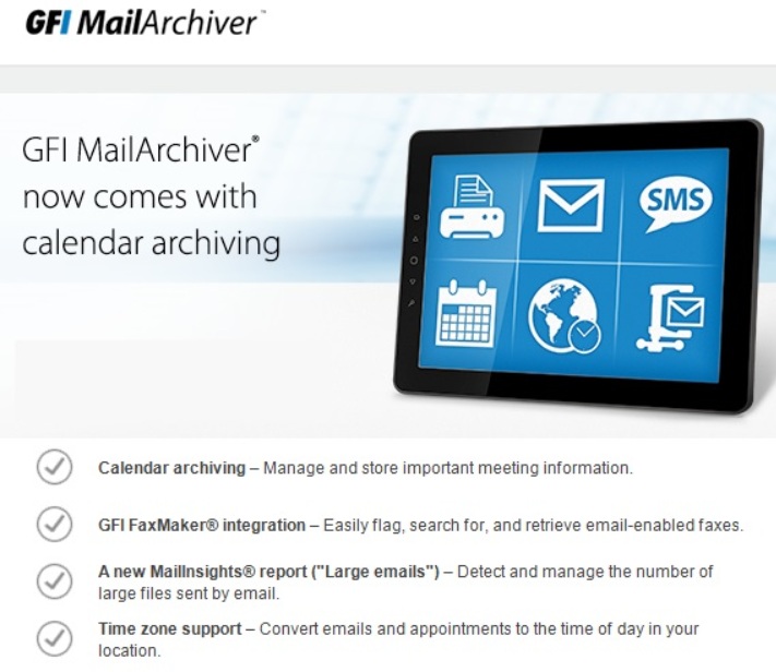 2022年1月1日 GFI MailArchiver：全方位郵件存檔，提升企業數據管理效率！