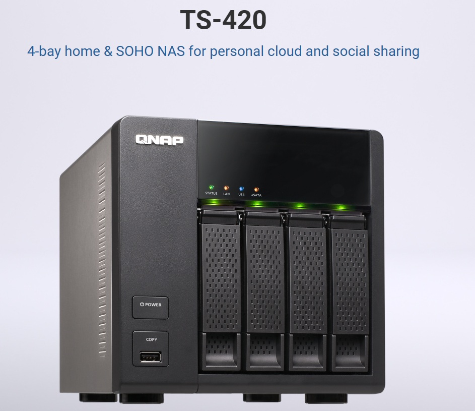 2021年12月18日 多功能NAS新選擇：QNAP TS-420震撼登場